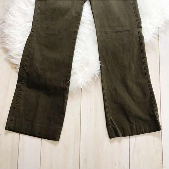 Anthropologie Hei Hei Wide Leg Olive Pant SZ 14 - Picture 7 of 9
